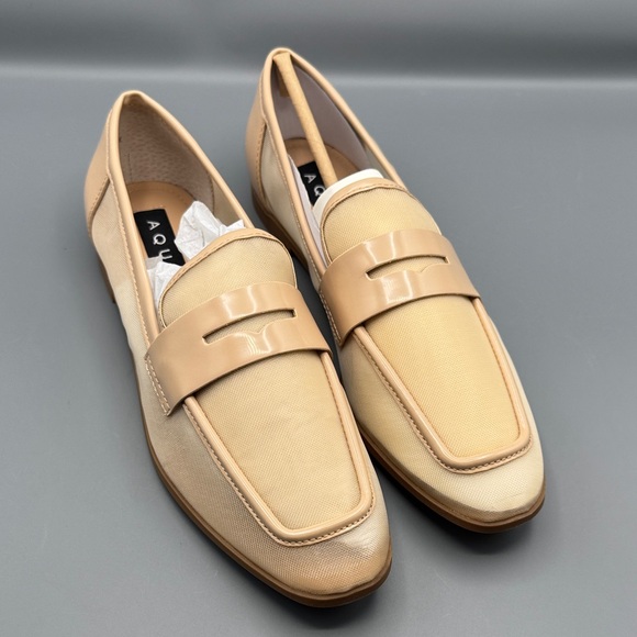 Aqua Shoes - AQUA Women's Neda Slip On Penny Loafer Flats